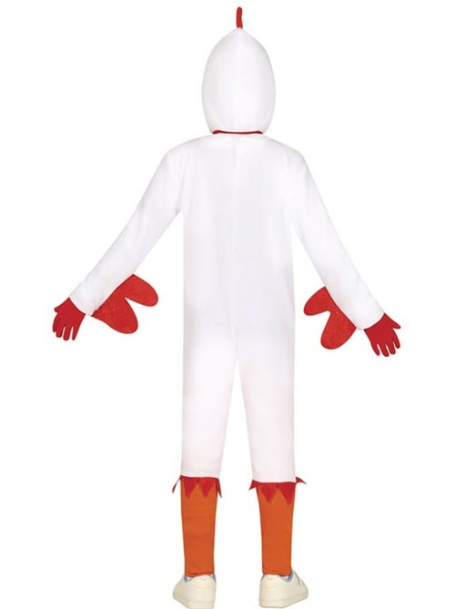 Déguisement de poulet avec capuche - Kiabi