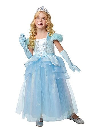 Déguisement de princesse bleue