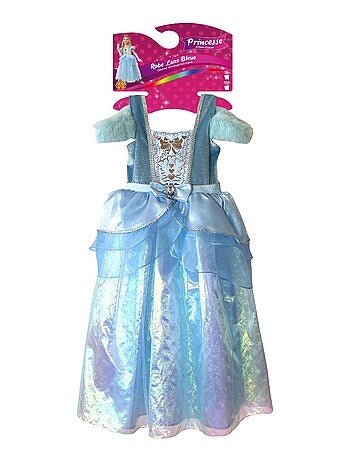 Déguisement de princesse bleue