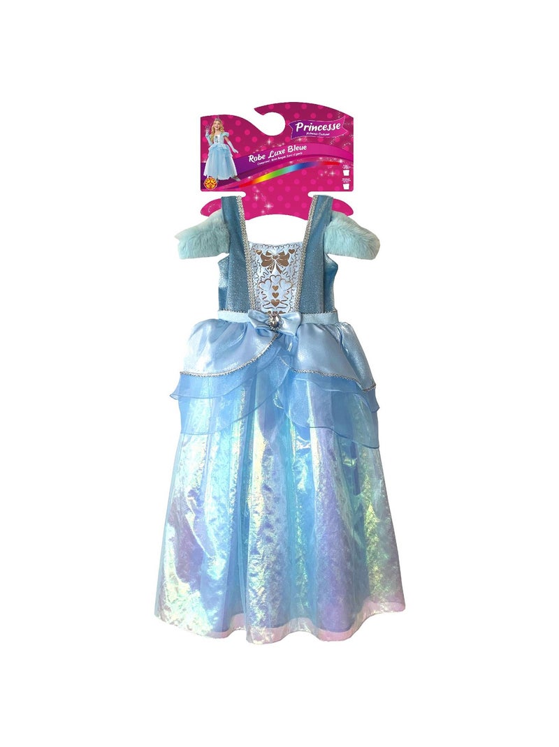 Déguisement de princesse bleue Bleu - Kiabi