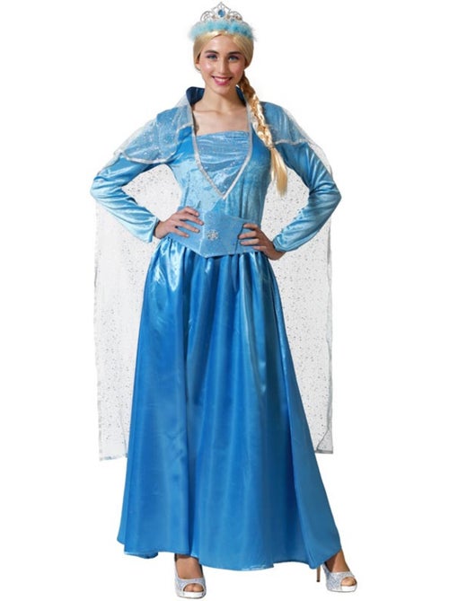 Déguisement de princesse des glaces pour femme - Kiabi