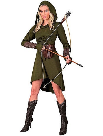 Déguisement de robin des bois pour femme