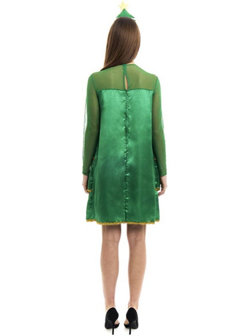 Déguisement de sapin de Noël avec volants et bandeau Multicolore - Kiabi