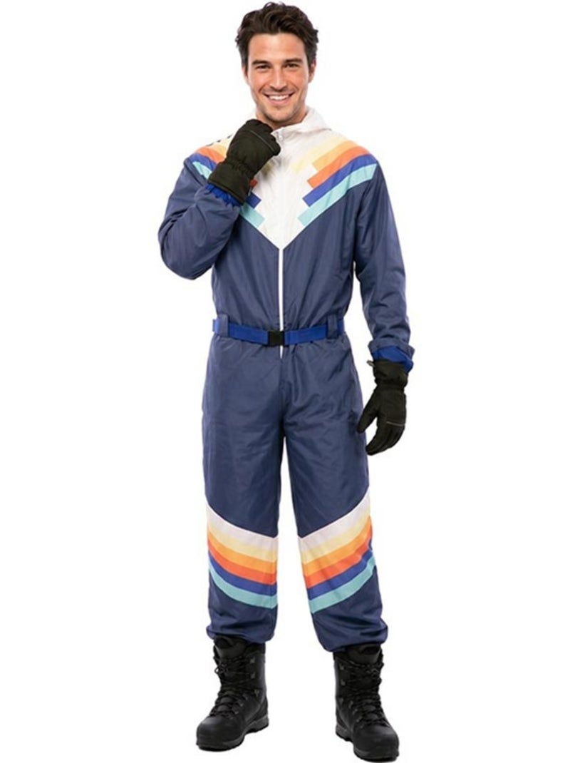 Déguisement de skieur avec ceinture pour homme Multicolore - Kiabi