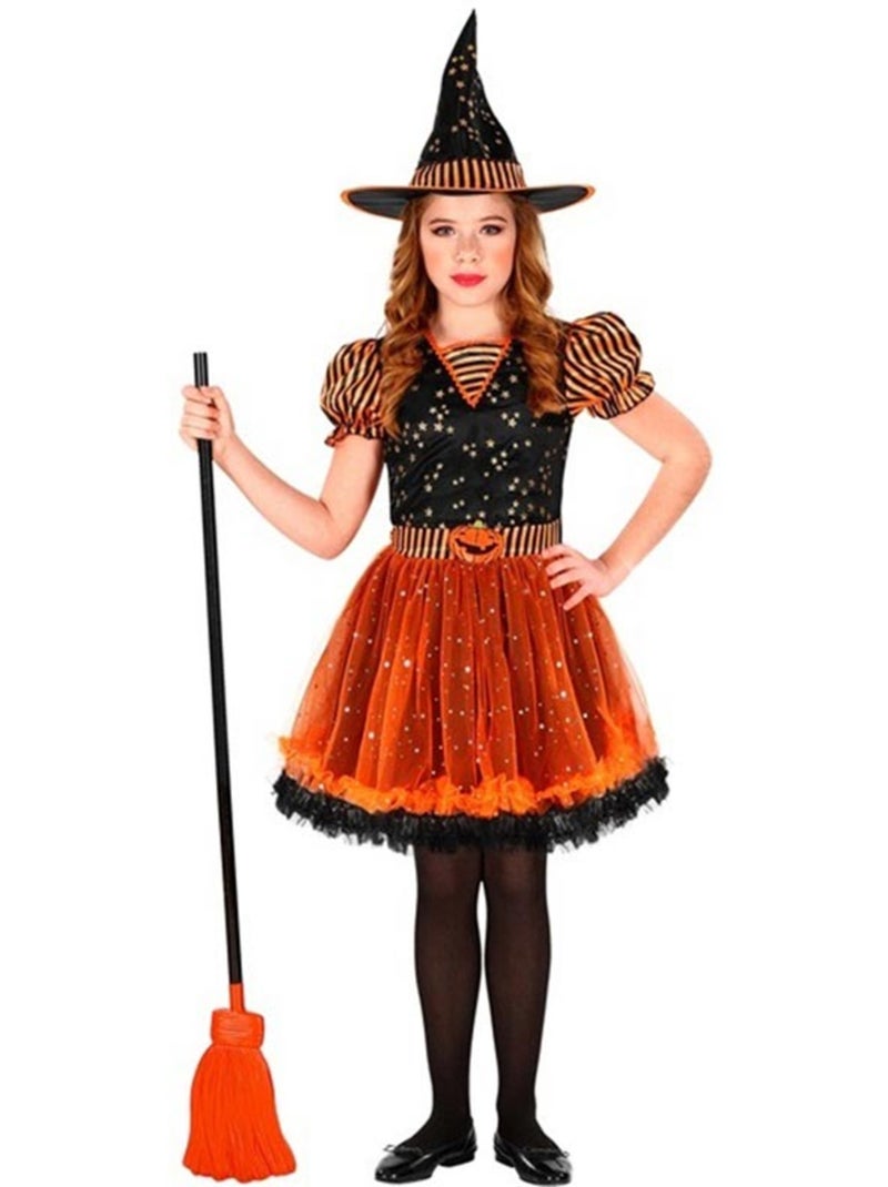 Déguisement De Sorcière - Orange - Enfant Multicolore - Kiabi