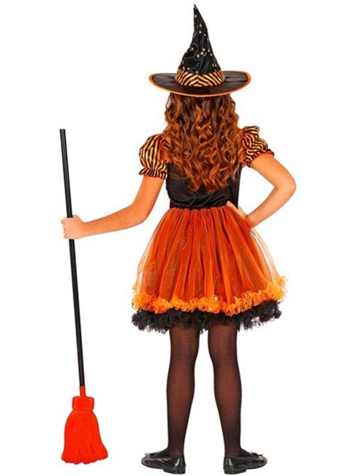 Déguisement De Sorcière - Orange - Enfant - Kiabi