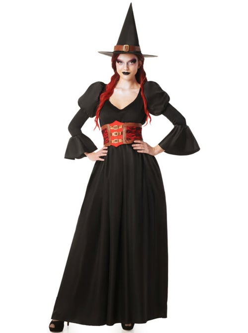Déguisement de sorcière avec corset pour femme - Kiabi