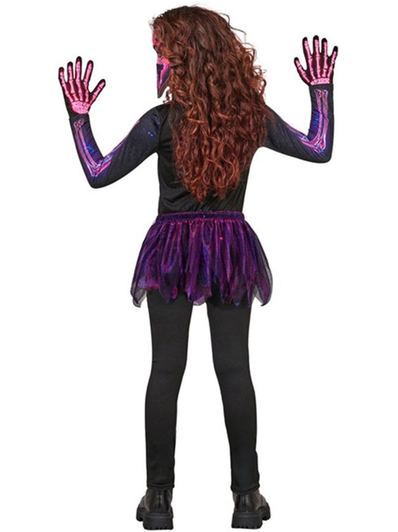 Déguisement de squelette fluorescent avec tutu Multicolore - Kiabi