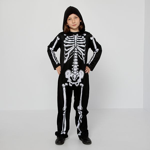 Deguisement De Squelette Deguisement Enfant Noir Blanc Kiabi 15 00