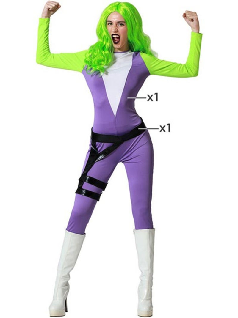 Déguisement de super-héroïne pour femme Multicolore - Kiabi