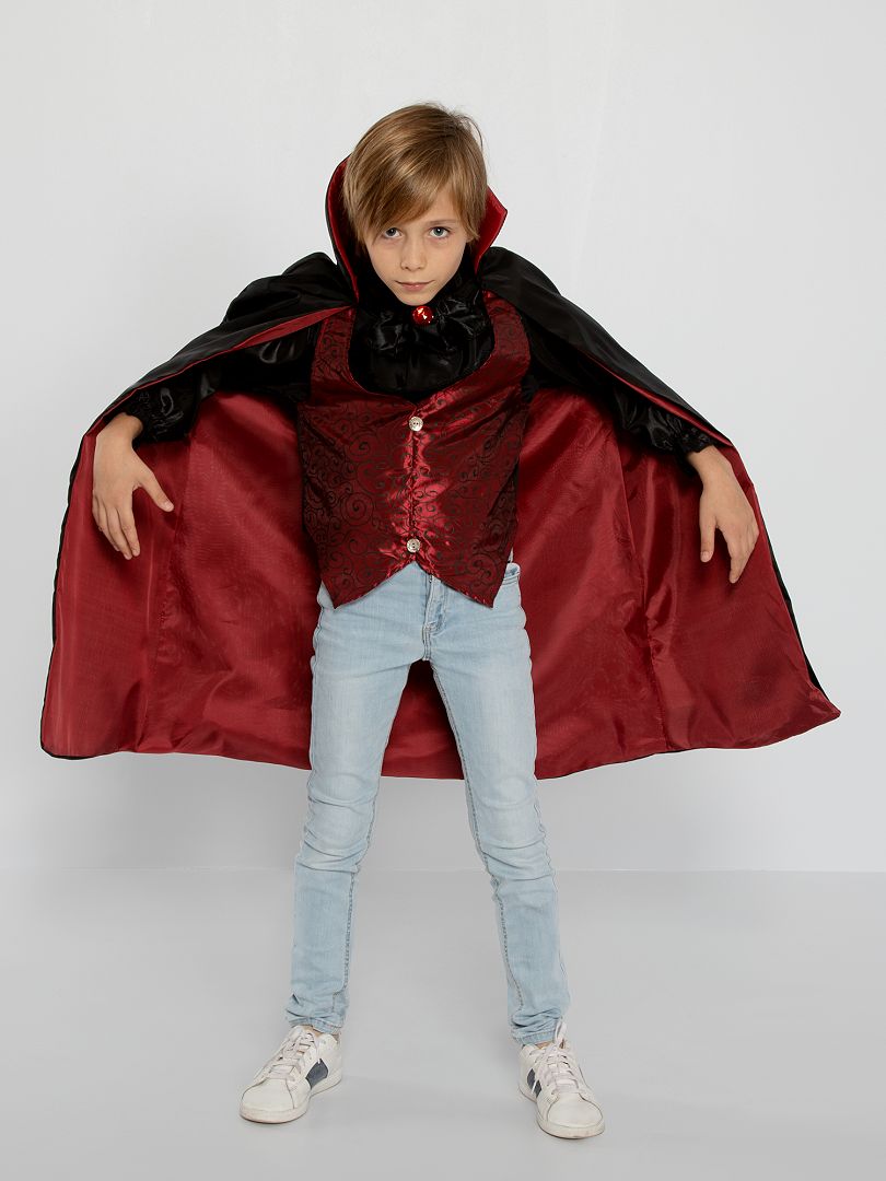 Déguisement Vampire Dracula Halloween garçon enfant - Noir Noir - Kiabi -  18.90€