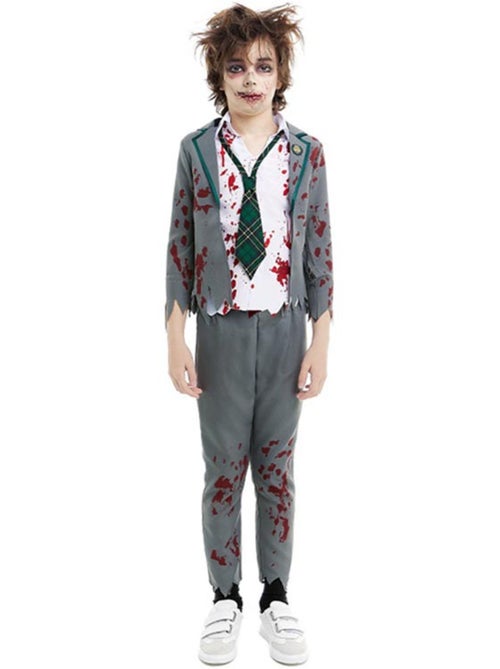 Déguisement d'écolier zombie avec veste - Kiabi