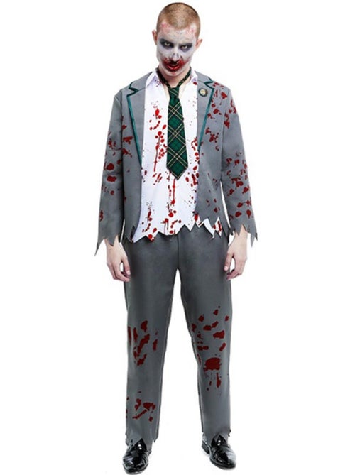 Déguisement d'écolier zombie avec veste - Kiabi