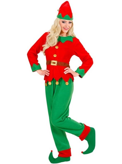 Déguisement d'elfe assistante du père noël pour femme - Kiabi