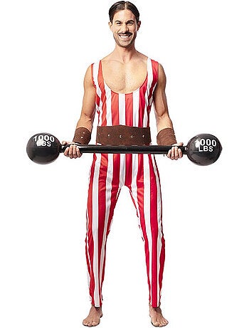 Déguisement d'homme fort avec ceinture pour homme