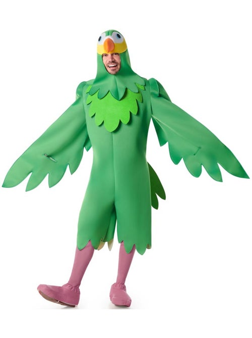 Déguisement d'oiseau perroquet pour homme - Kiabi