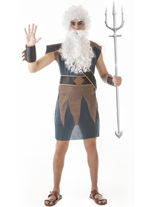 Déguisement du dieu poséidon ou neptune pour homme - Kiabi