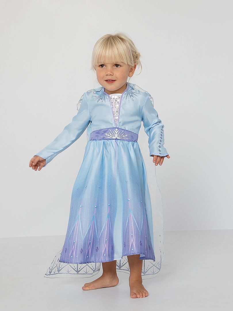 Déguisement Elsa La reine des neiges Disney Store taille 4 ans bleu cape  strass - Déguisements/Taille 4 à 6 ans - La Boutique Disney