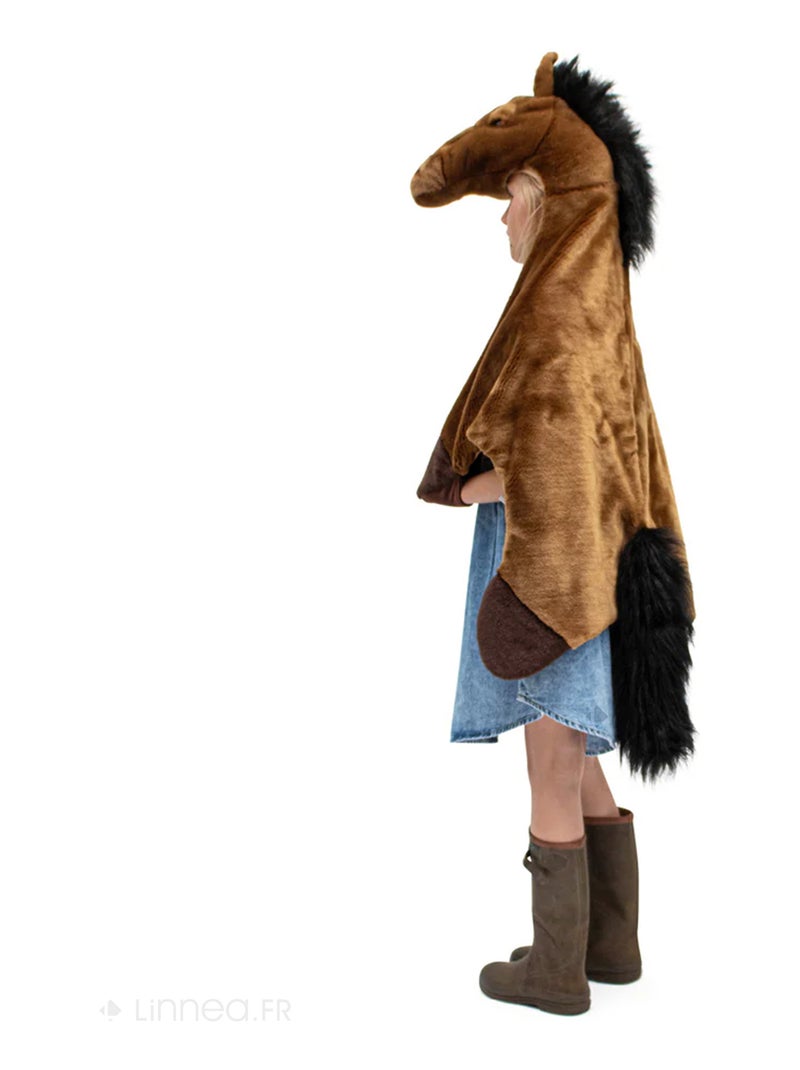 Déguisement en peluche pour enfant Basse-cour Cheval marron Marron glacé - Kiabi