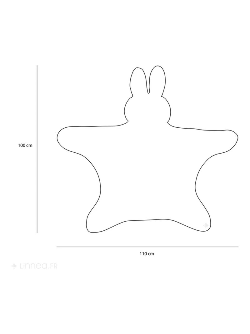 Déguisement en peluche pour enfant Basse-cour Miffy Blanc - Kiabi