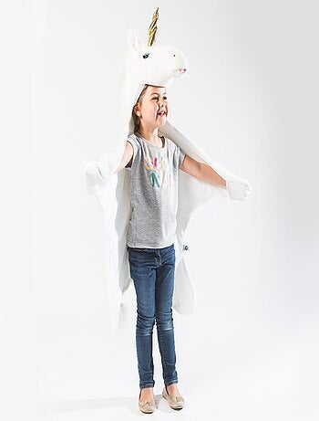 Déguisement en peluche pour enfant Fantastique Licorne Claire