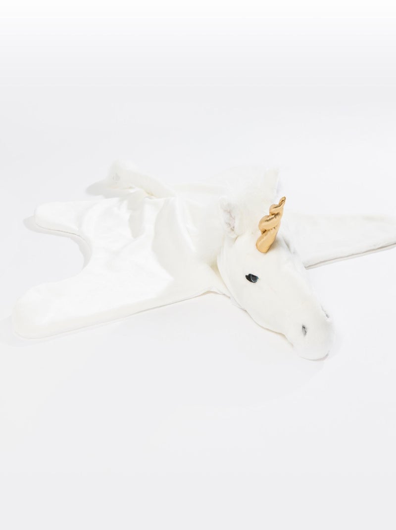 Déguisement en peluche pour enfant Fantastique Licorne Claire Blanc - Kiabi