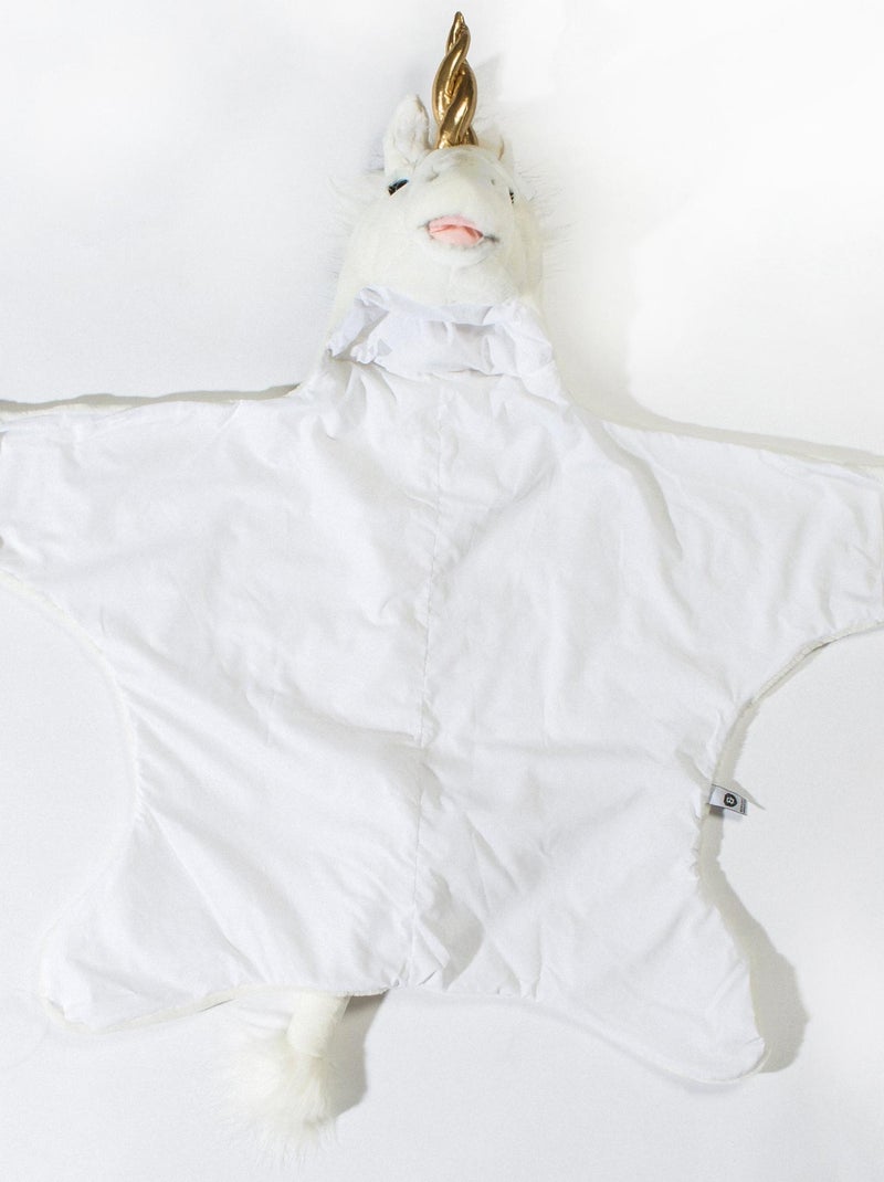 Déguisement en peluche pour enfant Fantastique Licorne Claire Blanc - Kiabi