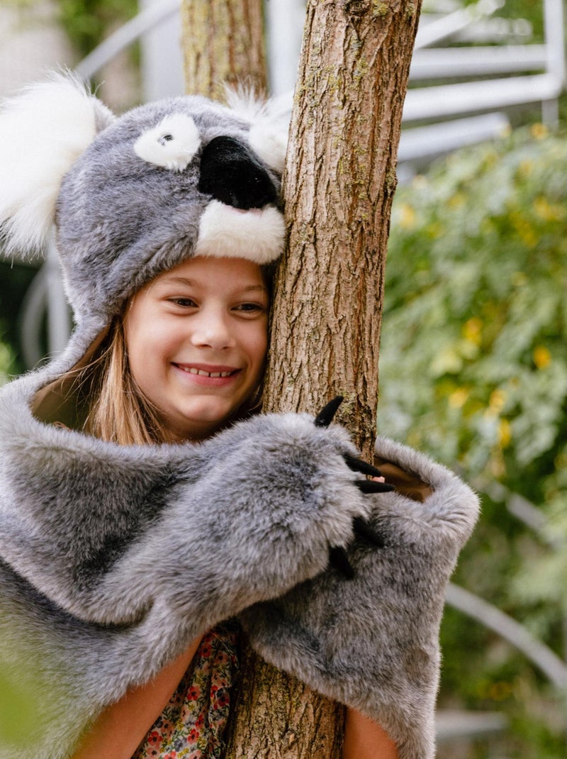 Déguisement en peluche pour enfant Forêt Koala Noah Gris - Kiabi