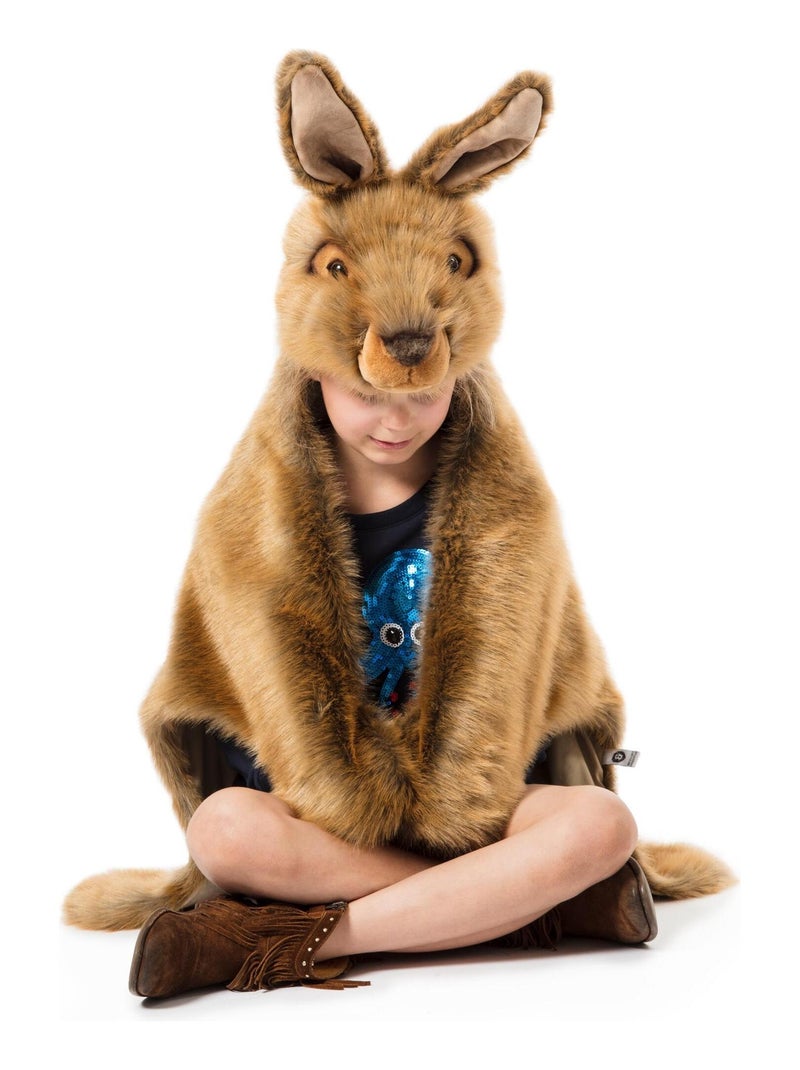 Déguisement en peluche pour enfant Forêt Lièvre Brun Lewis Marron - Kiabi