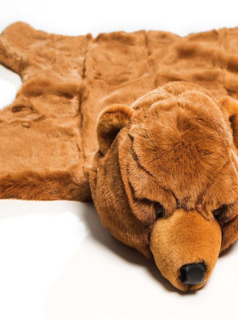 Déguisement en peluche pour enfant Forêt Ours Brun Oliver Marron - Kiabi