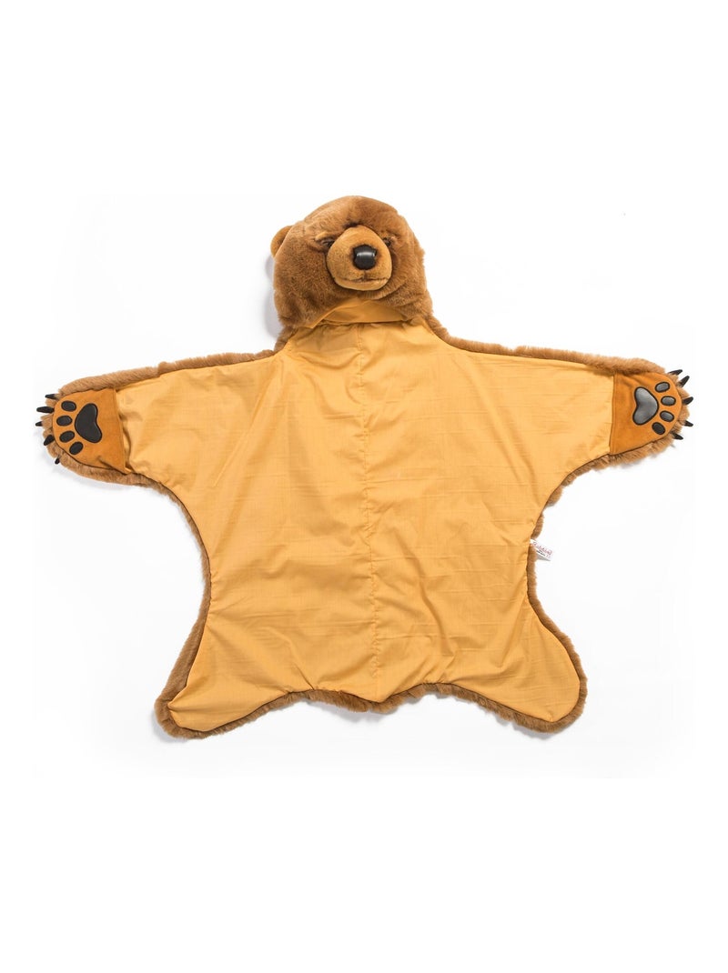 Déguisement en peluche pour enfant Forêt Ours Brun Oliver Marron - Kiabi