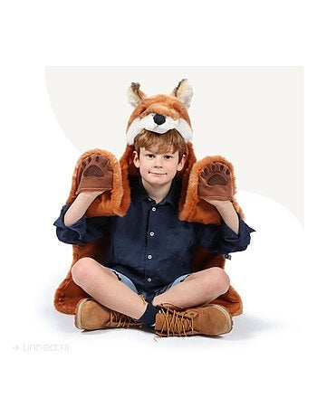 Déguisement en peluche pour enfant Forêt Renard Foxy