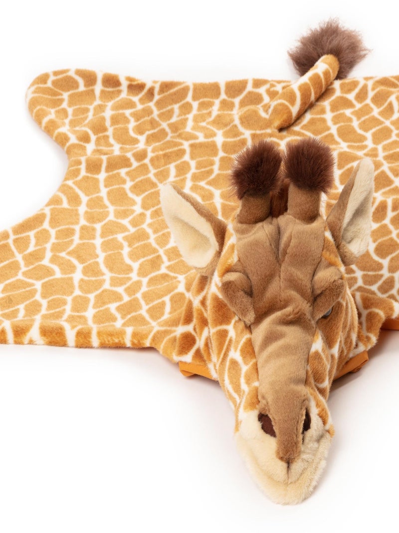 Déguisement en peluche pour enfant Savane Girafe Ruby Marron - Kiabi