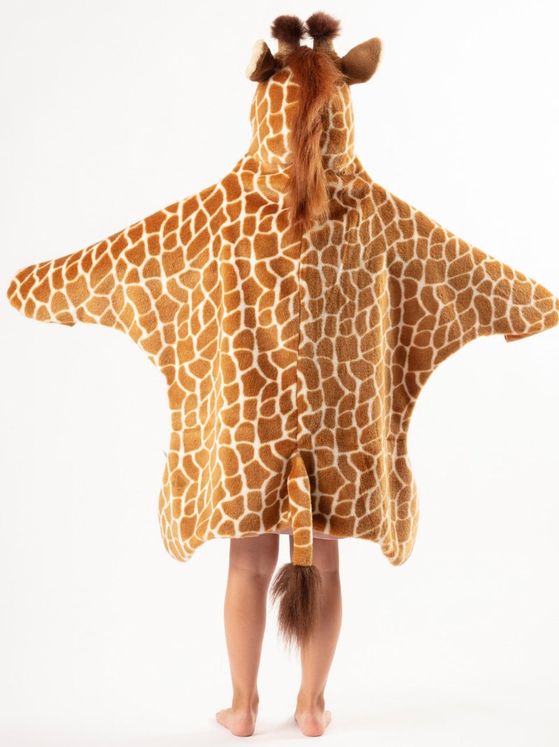 Déguisement en peluche pour enfant Savane Girafe Ruby Marron - Kiabi