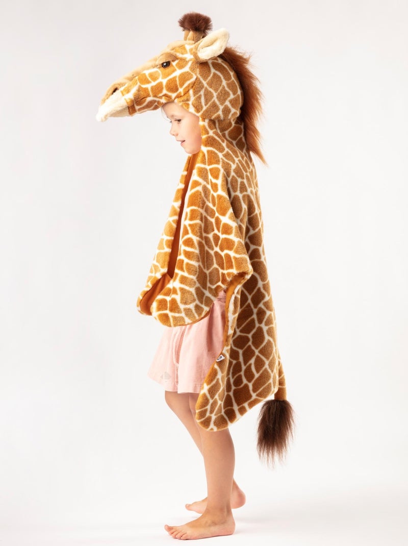 Déguisement en peluche pour enfant Savane Girafe Ruby Marron - Kiabi