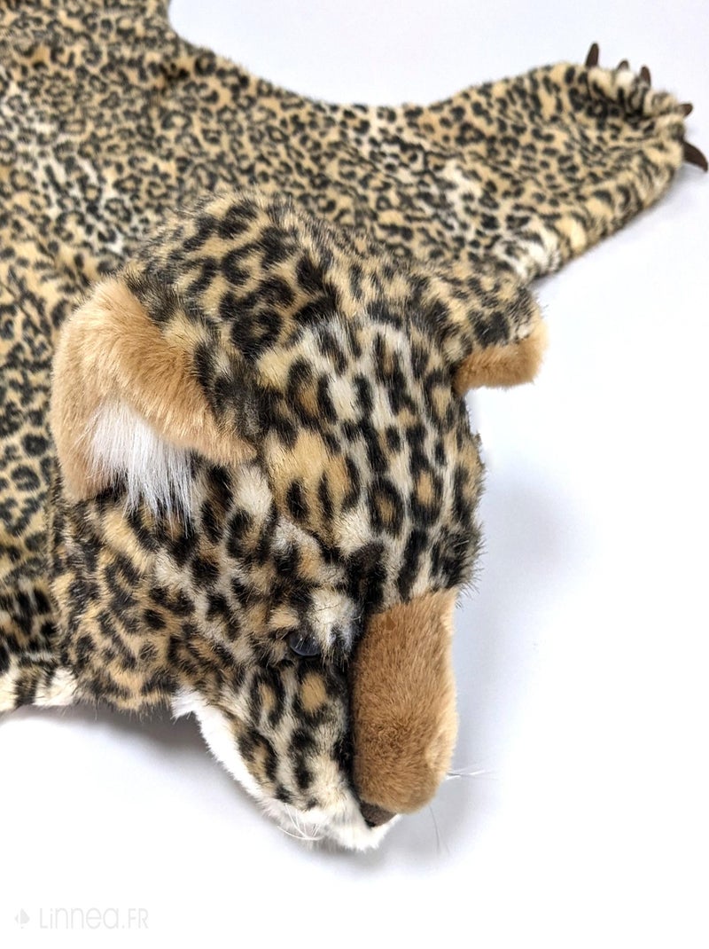 Déguisement en peluche pour enfant Savane Léopard Theo Jaune - Kiabi