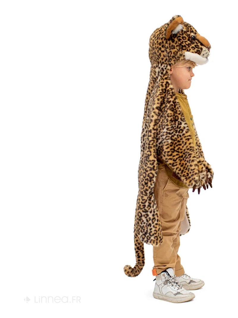 Déguisement en peluche pour enfant Savane Léopard Theo Jaune - Kiabi