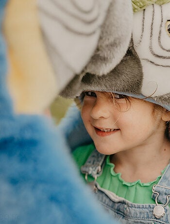 Déguisement en peluche pour enfant Savane Parrot le perroquet