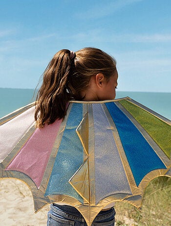 Déguisement enfant ailes de dragon multicolores Labay