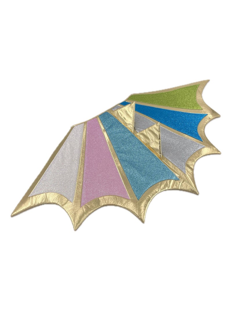 Déguisement enfant ailes de dragon multicolores Labay Multicolore - Kiabi