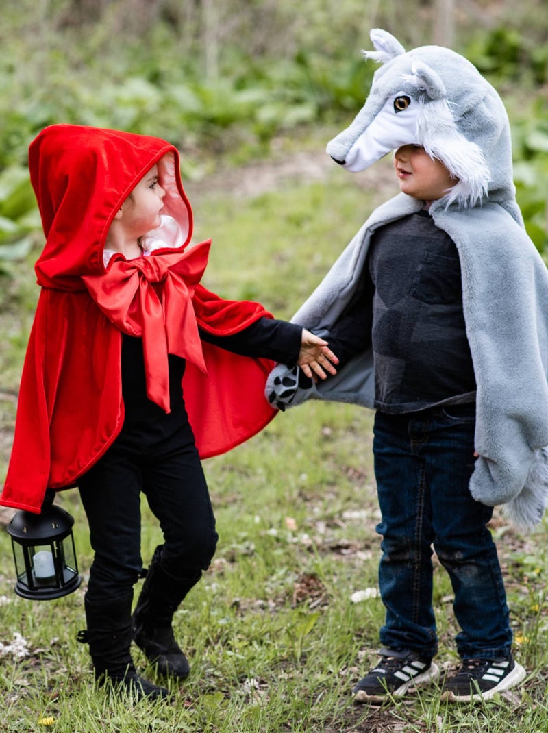 Déguisement enfant cape de petit chaperon rouge Great Pretenders Rouge - Kiabi