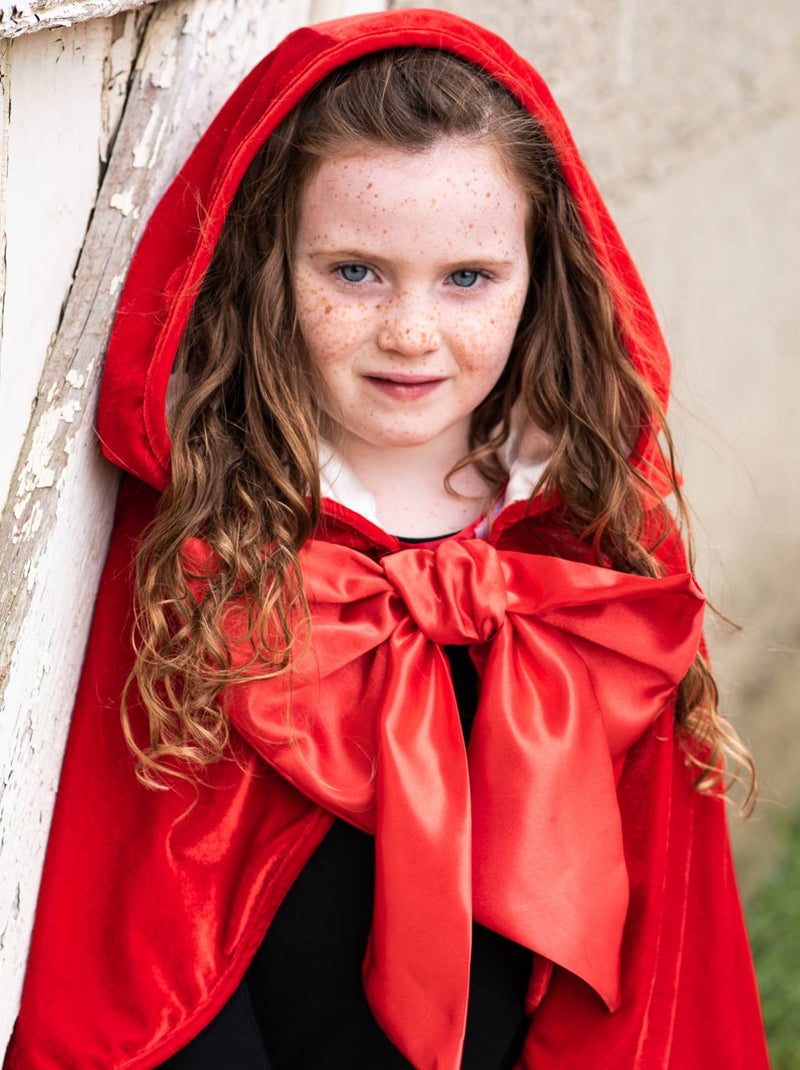 Déguisement enfant cape de petit chaperon rouge Great Pretenders Rouge - Kiabi