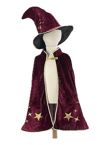 Déguisement enfant cape et chapeau de magicien Gandalf Labay