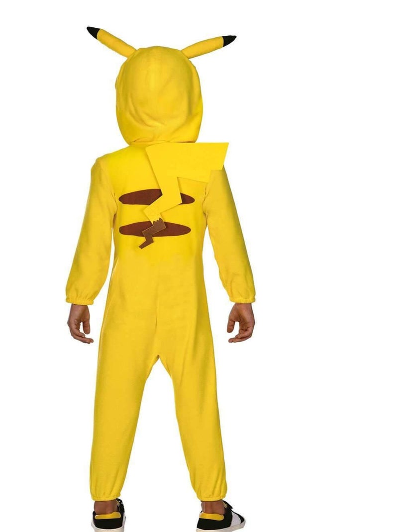 Deguisement Enfant Costume Pokemon Pikachu Garçon 3 - 4 Ans Jaune - Kiabi