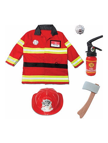 Déguisement enfant pompier avec accessoires Great Pretenders