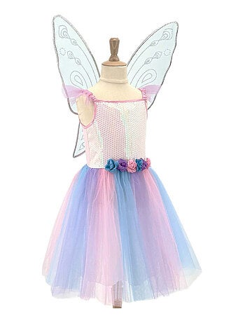 Déguisement enfant robe de fée avec ailes Apolline Labay