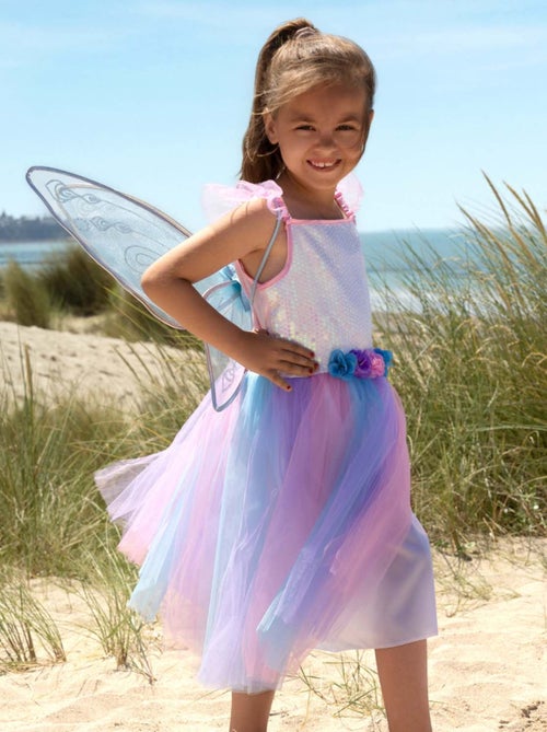 Déguisement enfant robe de fée avec ailes Apolline Labay - Kiabi