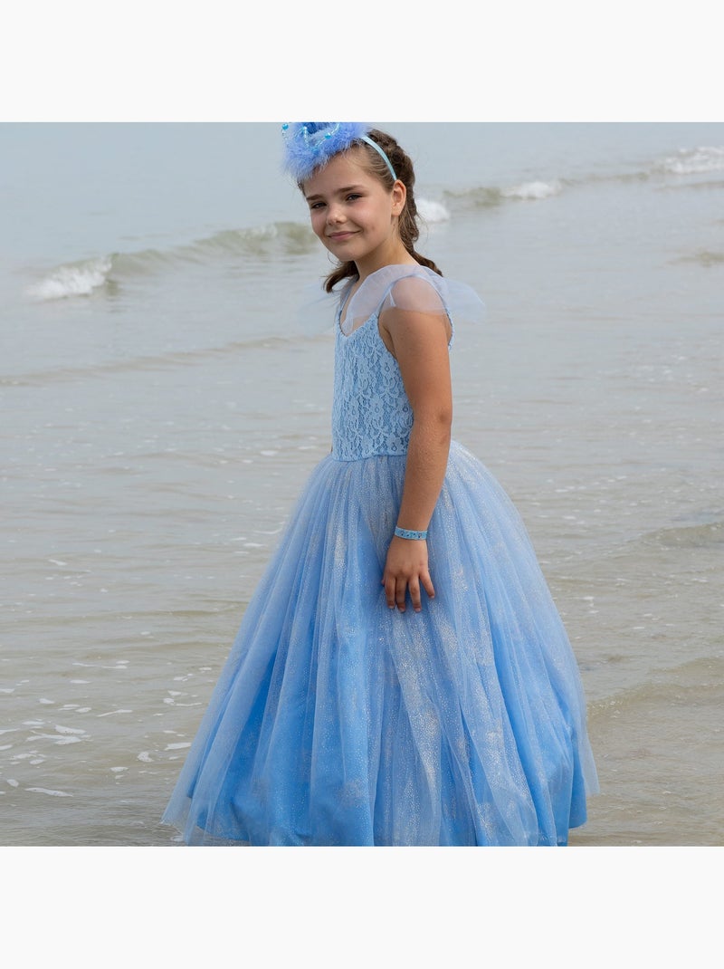 Déguisement enfant – robe de princesse Eva Labay Bleu - Kiabi