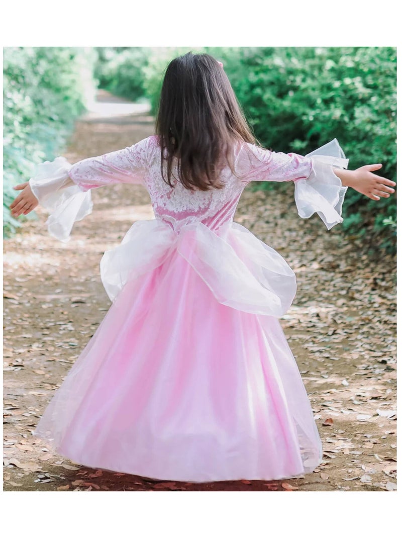 Déguisement enfant – Robe de princesse Rosella Great Pretenders Rose - Kiabi