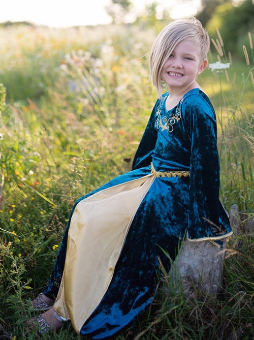 Déguisement enfant – Robe de reine Guenièvre Great Pretenders - Kiabi